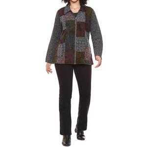 NEW PARSLEY & SAGE inez reversible jacket in grey
